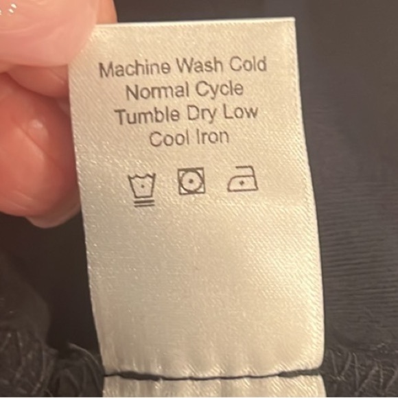 Coldwater Creek black short sleeve cotton maxi dress size 1X - Picture 8 of 8